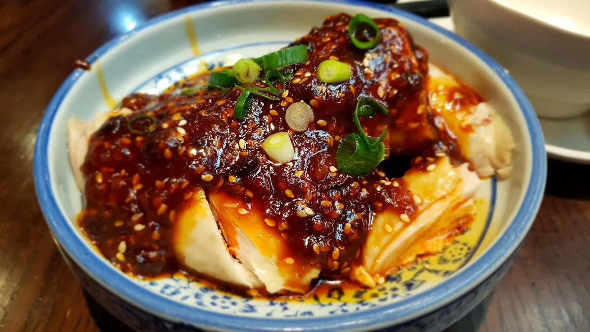 口水 雞 Chicken in Red Chilli Oil